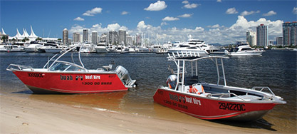 Self Drive Boat Hire Gold Coast